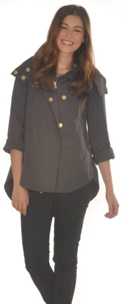 Ciao Milano Savina Rain Jacket 8 Ciao Milano Savina Rain Jacket -Skechers Store 17868 CHARCL l