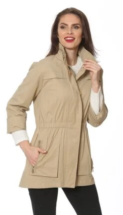 Ciao Milano Tess Rain Jacket 11 Ciao Milano Tess Rain Jacket -Skechers Store 17869 KHAKI l
