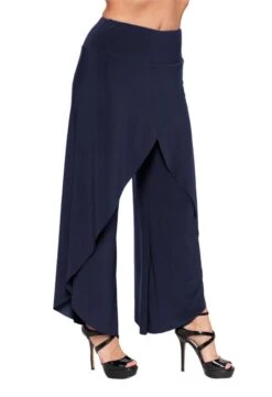 Front Crossover Drape Pant -Skechers Store 19090 NAVY l