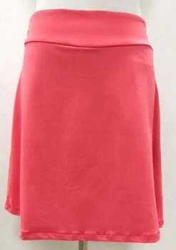 Solid Pull On Skort -Skechers Store 19879 CORAL l