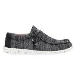 Hey Dude Wally Sox -Skechers Store 20165 BLACKWHITE l