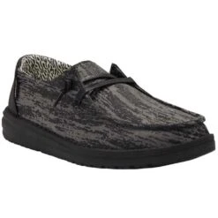 Hey Dude Women's Wendy Slip On -Skechers Store 22406 BLKMARBLE l