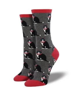 Socksmith Designs Tuxedo Cats