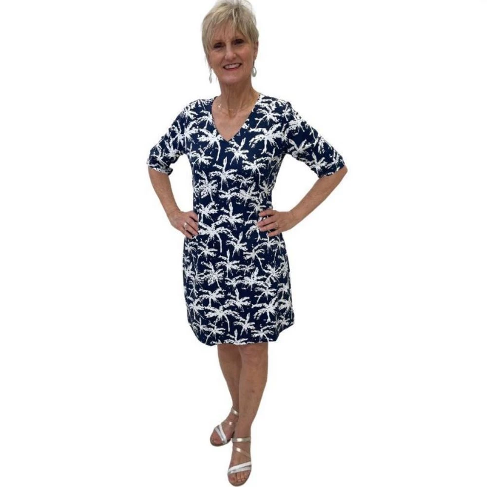 V- Neck Travel Dress 1 V- Neck Travel Dress