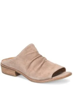 Sofft Netta Suede Mules -Skechers Store 28245 STONE l