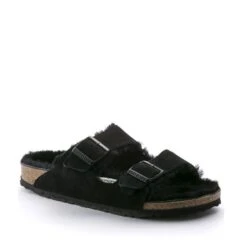 Birkenstock Arizona Shearling Black