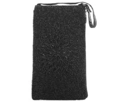 Night Bloom Black Club Bag