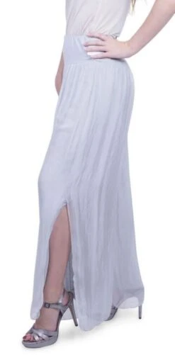 Jasmin Slit Pant -Skechers Store 30629 DOVEGREY l