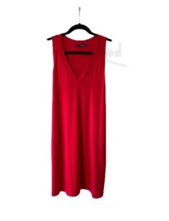 V Neck Dress 7 V Neck Dress -Skechers Store 30818 RED l