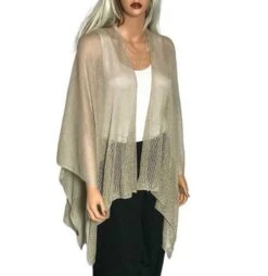 Knit Ruana -Skechers Store 31052 TAN l