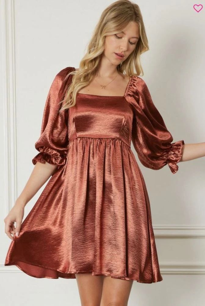 Satin Dress 2 Satin Dress - Image 2