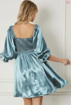 Satin Dress 5 Satin Dress -Skechers Store 31114 SEAGREEN l