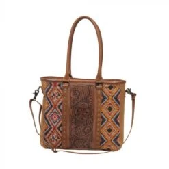 Scarlett Hand- Tooled Bag