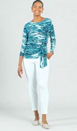 Side Tie Waist Tunic