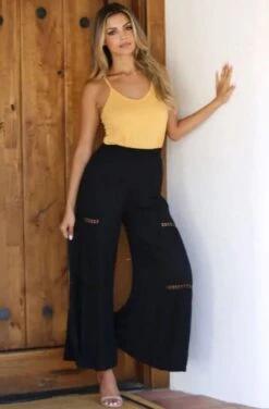 Wide Leg Pant Solid