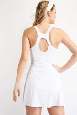 Tennis Romper Dress -Skechers Store 32434 WHITE l