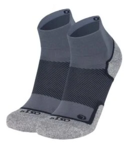 Wp4 1/4 Crew Sock Charcoal L