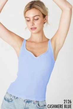 Sweetheart Tank Top -Skechers Store 32594 CASHBLUE l