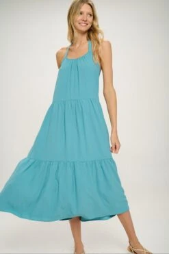Halter Dress 5 Halter Dress -Skechers Store 32698 TEAL l
