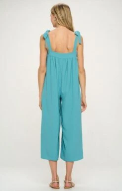 Woven Jumpsuit -Skechers Store 32699 TEAL l
