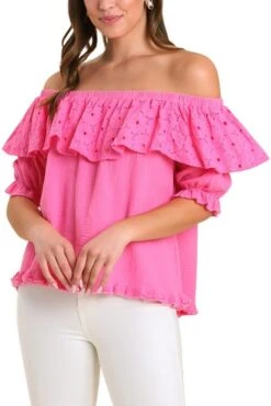 Eyelet Top