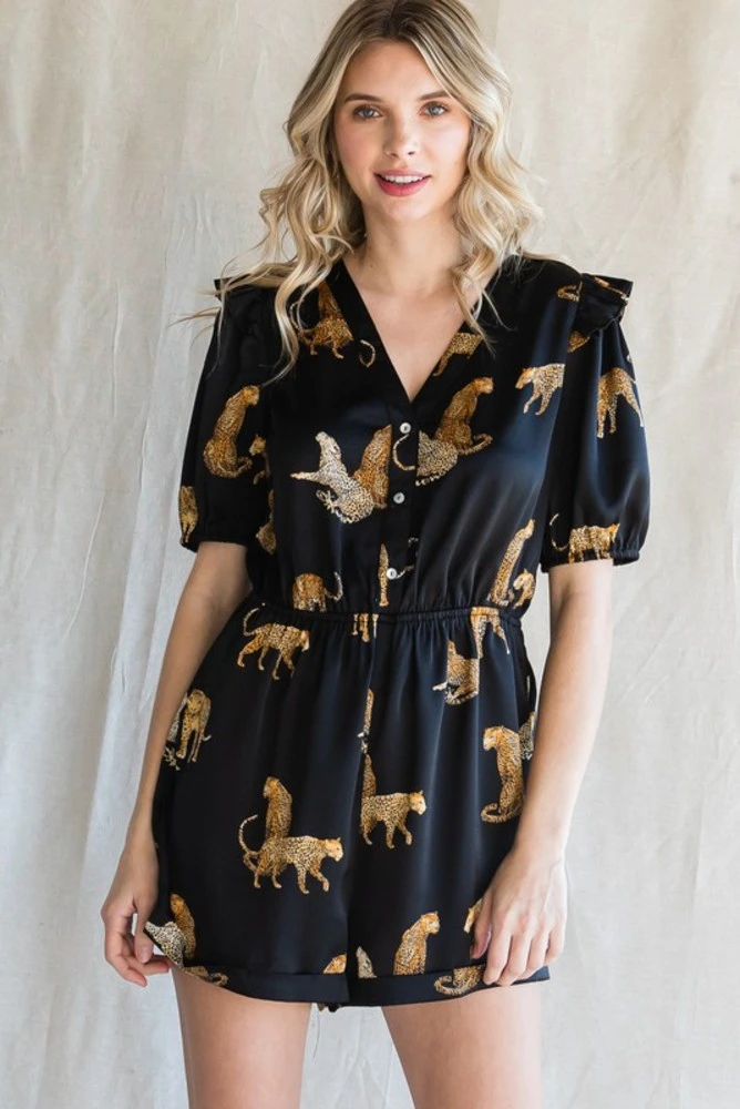 Satin Romper 1 Satin Romper