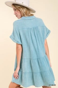 Babydoll Dress -Skechers Store 32797 LTBLUE l