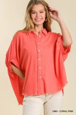 Button Down Top -Skechers Store 32817 UMGCORPNK l