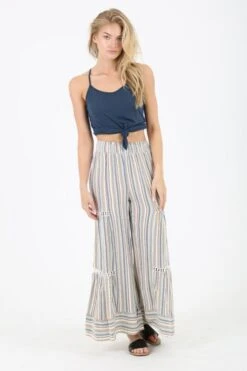 Striped Wide Leg Pant