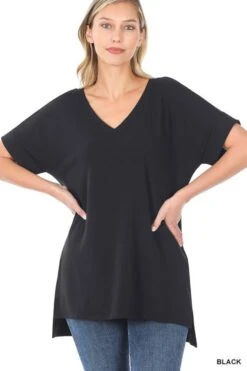 V- Neck -Skechers Store 32839 BLACK l