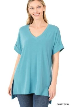 V- Neck -Skechers Store 32839 DSTYTEAL l