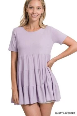 Tiered Ruffle Tunic 5 Tiered Ruffle Tunic -Skechers Store 32842 DSTYLVDR l