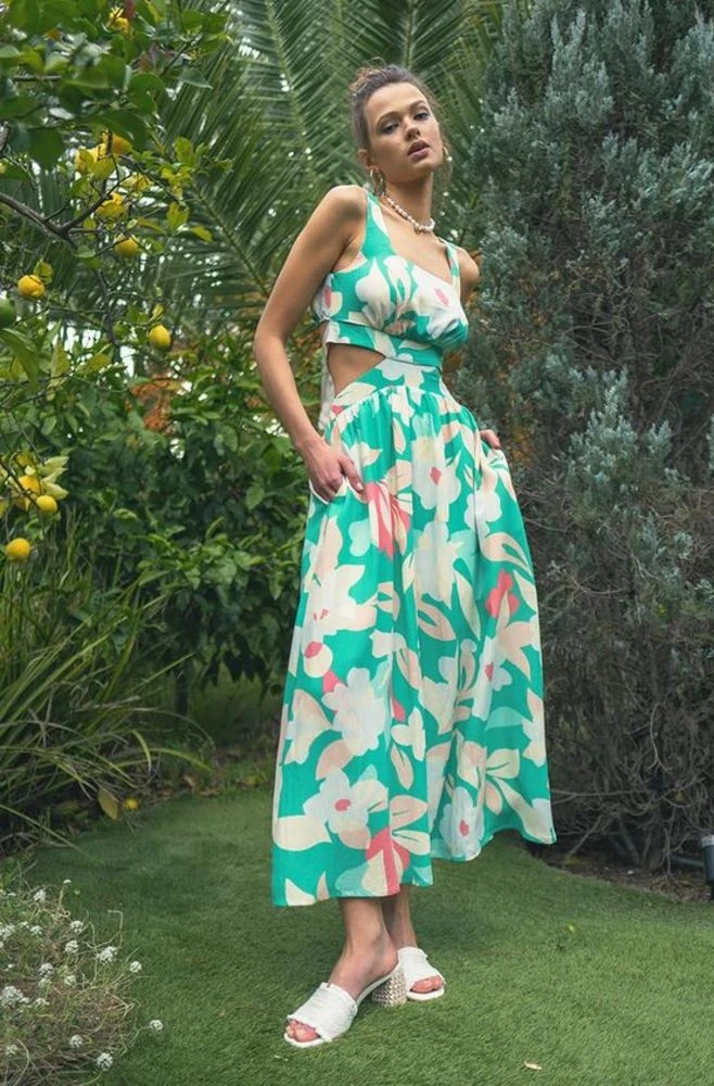 Cut Out Maxi Dress 1 Cut Out Maxi Dress