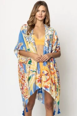 Multi Floral Kimono
